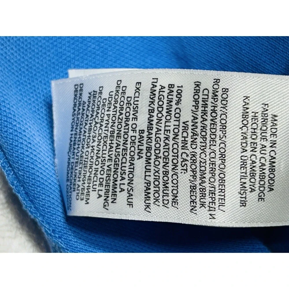 Polo Ralph Lauren Men's Custom Slim Fit Blue Polo Shirt Men's XL/TG 100% Cotton